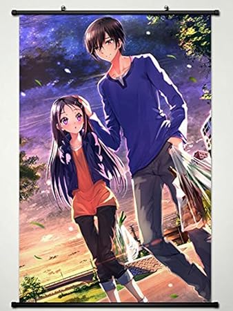 Amazon Com Charlotte Wall Scroll Poster Fabric Painting For Anime Amazon Com Charlotte Wall Scroll Poster Fabric Painting For Anime