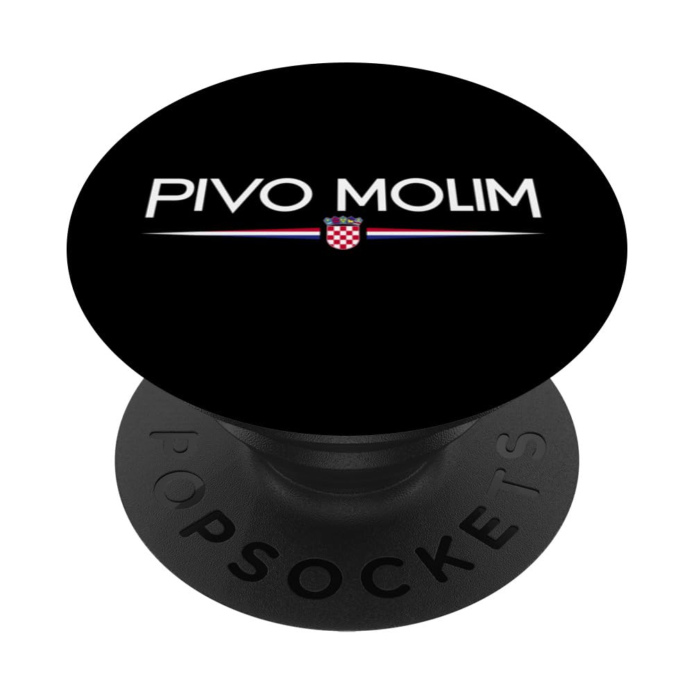 Pivo Molim - Croatia PopSockets Adhesive PopGrip