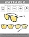 HD Night Vision Glasses RAYSUN Rain Day Safety Polarized Driving Sunglasses