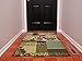 Ottomanson Machine Washable Damask Design Non-Slip Rubberback 3x5 Traditional Area Rug for Living Room, Bedroom, Kitchen, 3'3