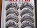 MODEL 21 False fake No. 7,8 or 9, 16, 16A, 19, 19A, 28 OR 28A Eyelashes 10 Pairs
