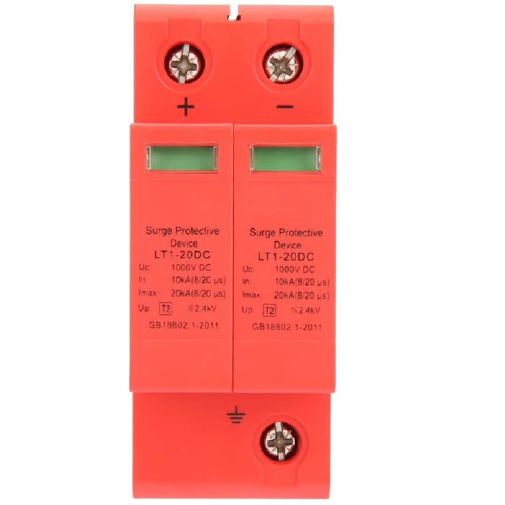 DEWIN Arrester Device, DC1000V House Surge Protective Low voltage Arrester Device, 2P, 10KA~20KA