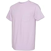 Comfort Colors Men's Adult Short Sleeve Pocket Tee, Style 6030 (3X-Large, Orchid)