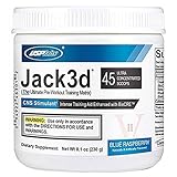 DistiKem(TM) Usp Labs Jack 3D Advanced Formula Nutritional Supplements, 8.1 oz, Blue Raspberry