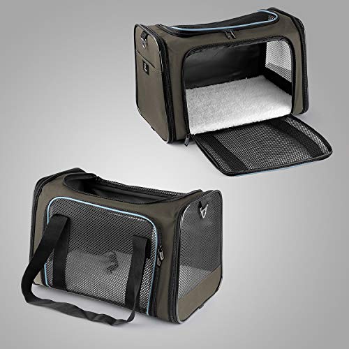 XZONE PET Dogs Carrier Cats Carrier Airline Approved Pet Carriers,Soft