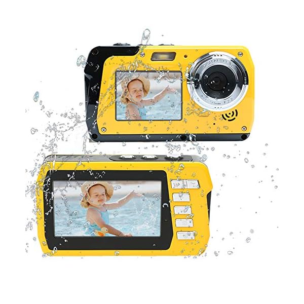 wasserdichte Digitalkamera mit 21 MP und Full HD Camcorder