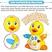 Coolecool Cute Duck Baby Musical Toys 18 Months Light Up Educational Electronic Activity Sound Music Toys for Toddlers Infant Preschools Kids (Yellow)
