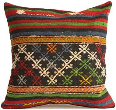 Kilim pillow cover 24x24, kilim pillow, Turkish Pillow Suzani Pillow Moroccan Pillow Bohemian Pillow Kilim Cushion Large Pillow Floor Cushion Bohemian Pillow Big Pillow, Pouf c471