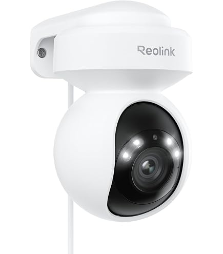 Reolink Refurbished E1 Outdoor 5MP WiFi Security Camera – PTZ, 2.4/5Ghz, Smart Detection