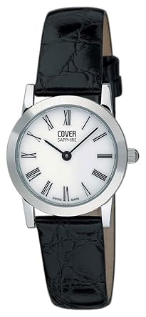 Cover Reflections Analogue White Dial Womens Watch - CO125.ST22LBK