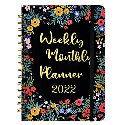 2022 Planner Weekly & Monthly Planner from Jan 2022 to Dec 2022, 8.5