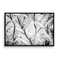 Framed Canvas Wall Art Rock and Corridor Canvas Prints Home Artwork Decoration for Living Room,Bedroom - 16x24 inches