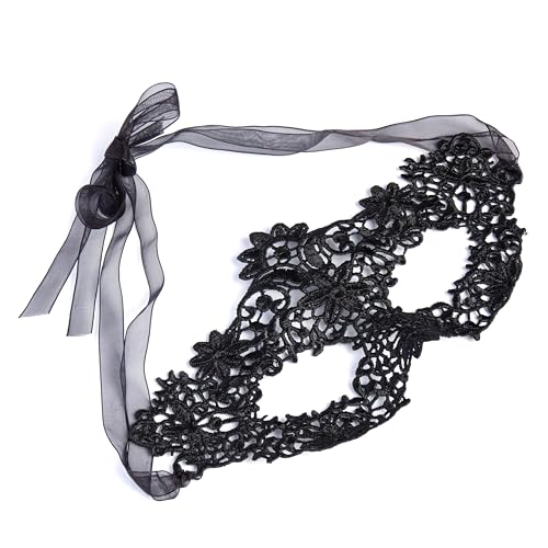 Classic Black With Organza Ribbon