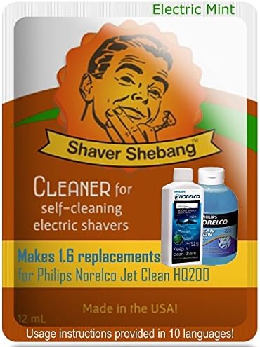 5 SS Mint Refills for 8 Norelco Jet Clean HQ200