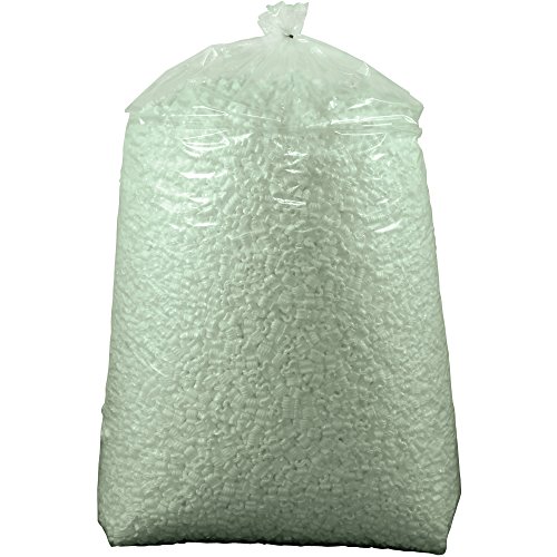 Aviditi 20NUTS Recycled Polystyrene Loose Fill Packing Peanut, 20 Cubic Feet, Green