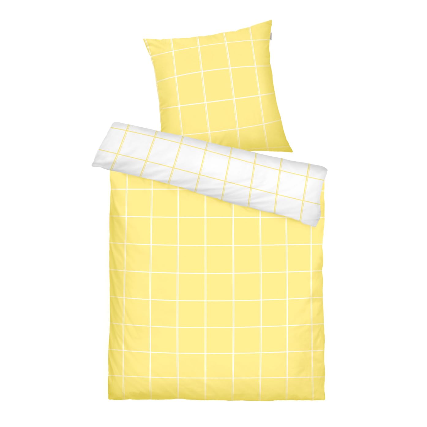 Herding Bedding, Cotton, Light Lemon, Full