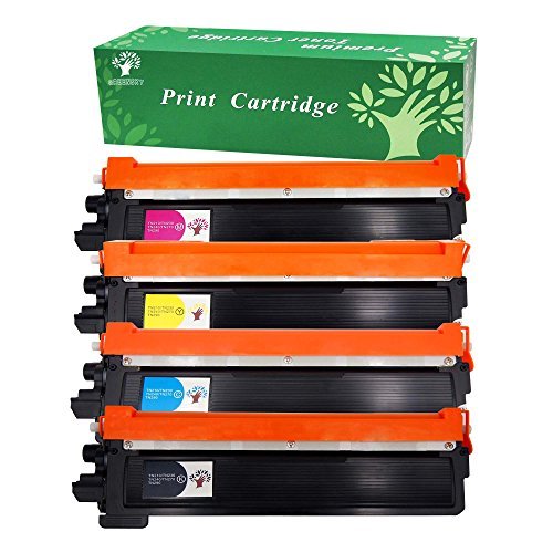 GREENSKY Compatible Toner Cartridge For Brother TN210 TN230 Fit for DCP-9010CN HL-3070CW HL-3075CW MFC-9010CN MFC-9120CN MFC-9125CN MFC-9320CN MFC-9320CW Printers(1Black,1Cyan,1Yellow,1Magenta-4 Pack)