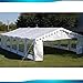 Delta 32'x16' Budget PE Tent Tents for Parties,Outdoor Large Commercial Canopy,carpas para Fiestas,Wedding Event Tent with Waterproof Top +Removable Sidewalls for Patio Outdoor Garden Events