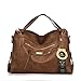 Realer Handbags for Women Large Capacity Purse PU Leather Office Shoulder Bag