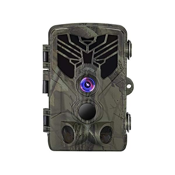 Lixada Wildkamera 16MP 1080 P Trail Kamera Jagd Spiel Kamera Wildlife Scouting Kamera mit PIR Sensor Infrarot Nachtsicht…