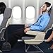 Travel Footrest for Airplane – Memory Foam Foot Hammock for Long Flights – Comfortable & User-Friendly – Prevent Lower Back Pain and Swelling in Feet – Ideal Airplane Travel Accessory
