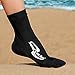 Sand Socks Vincere for Soccer, Volleyball, Snorkeling XS Black