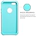 AUMIAU Hybrid Dual Layer Shock Absorbin Armor Defender Protective Cover for Apple iPhone 5C