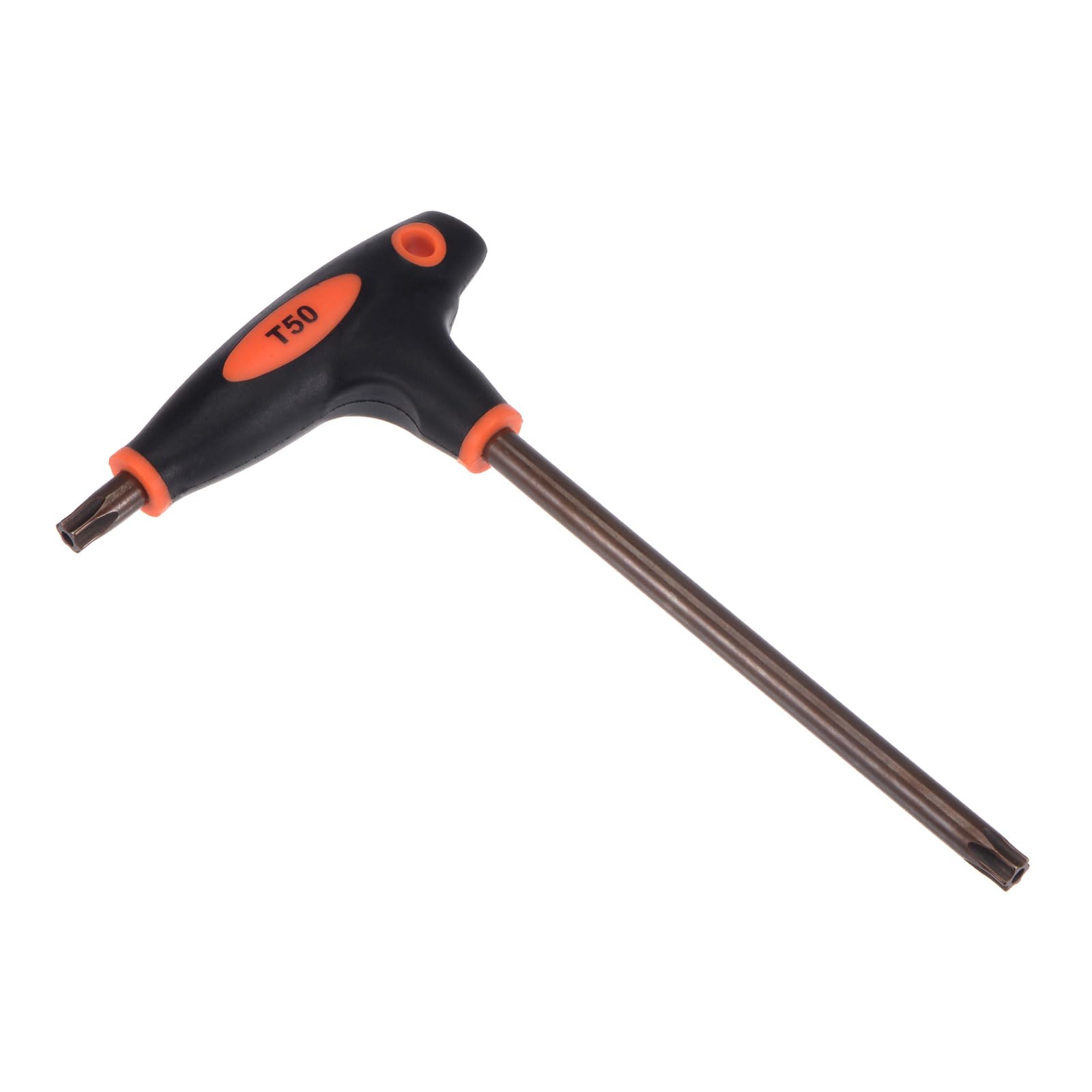 CoCud Tamper Proof Torx Key, T50 Torx, S2 Steel T-Handle Star Wrench Red - (Applications: for Basic Home Repair and Mechanical Maintenance), 1-Piece