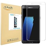 Galaxy Note 7 Screen Protector, PLESON® [2-PACK] Samsung Galaxy Note 7 Screen Protector, [Full Coverage] 99.9% HD Clear Film,[Case Friendly] Anti-Bubble Screen Protector for Note 7 - LIFETIME WARRANTY