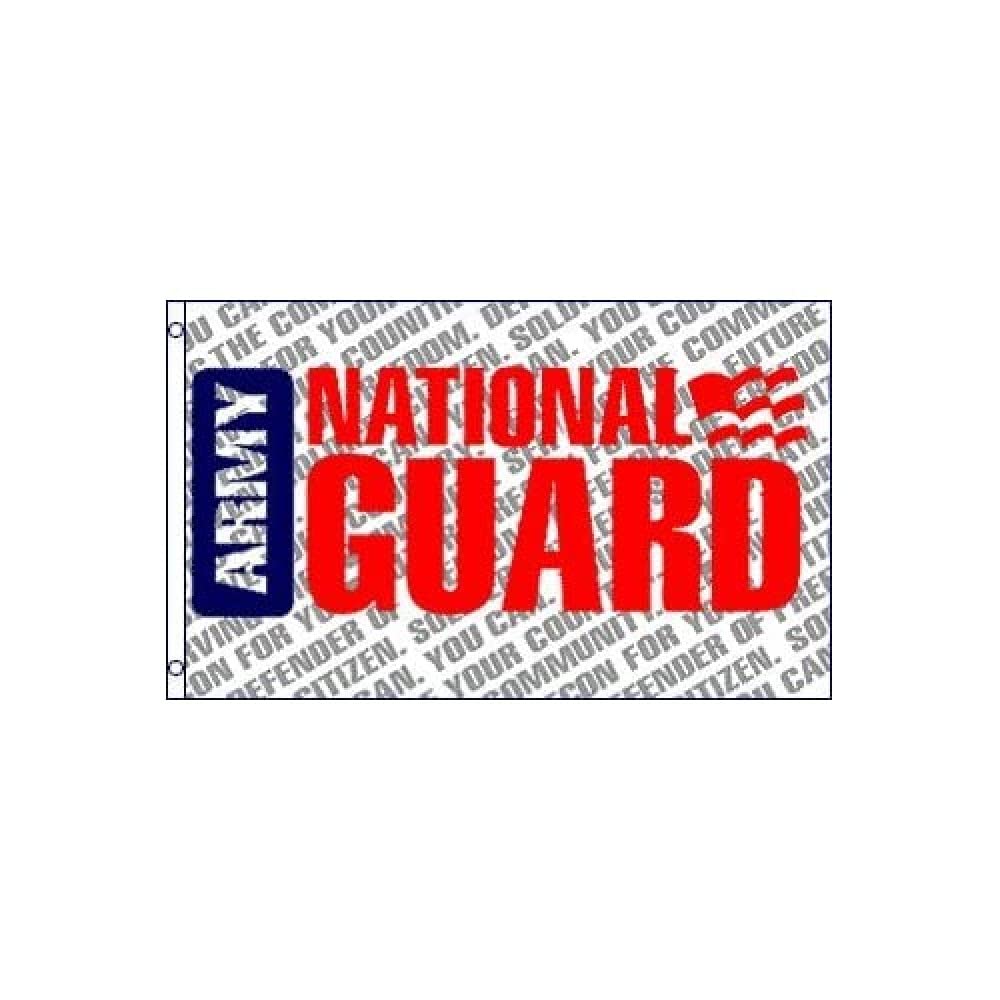 AZ FLAG - Us Army National Guard Flag - 3x5 Ft - 100D Polyester American Army Banner with Two Metal Grommets - Fade Resistant - Vivid Colors - 3' x 5' Feet - 150x90 Cm