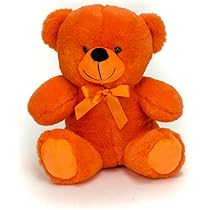 orange and blue teddy bear
