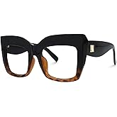 Zeelool Readers Thick Square Reading Eyeglasses for Women with Standard Anti-Reflective Coating Alberta FP0668