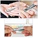 KEDSUM Professional Portable Manual Nose & Ear Hair Trimmer, No Batteries Required, Stainless Steel Nose Hair Remover for Men & Women,Come with a Fingernail Clipper