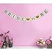 Bride To Be Banner with Gold Glitter Heart - Bachelorette Bridal Shower Party Decoration Supplies - Photo Props Signs