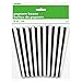 Striped Popcorn Paper Boxes - Black & White, 8 Pcs