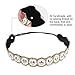 Fascigirl Rhinestone Headbands, 5PCS Jeweled Decorative Forehead Diamond Headband Crystal Headband Beaded Headbands for Women Birthday Gift with Stone