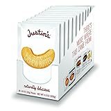 Justin's Classic Cashew Butter Squeeze Packs, Only Two Ingredients, Gluten-free, Non-GMO, Responsibly Sourced, 1.15 Oz, Pack of 10