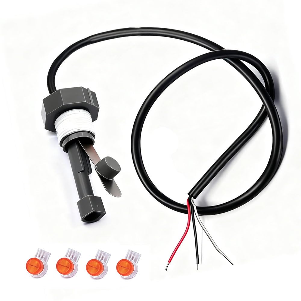 Photo 1 of DELEYAPARS New 520736 Flow Switch with 3 Wires (Black/White/red) for Pentair IntelliChlor Compatible with IC15, IC20, IC40, IC60 Cells Manufactured After 2018 Metal Flap | OEM Compatible