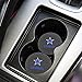 Auto Sport 2.75 Inch Diameter Oval Tough Car Logo Vehicle Travel Auto Cup Holder Insert Coaster Can 2 Pcs Pack Fit Dallas Cowboys Accessories