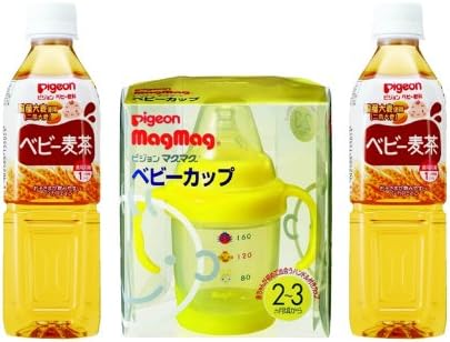 Amazon ピジョン ベビー麦茶マグマグベビーカップ付き 2本セット ピジョン ベビー用飲料 通販