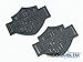 2 NEW MATTE AND GLOSS BLACK FORD F150 F250 F350 HARLEY DAVIDSON EMBLEMS PAIR SET