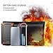 JUNDUN 5200℉ Fireproof Money Bag,13.4”x9.4” Water Resistant and Fireproof Cash Bag with External Pocket,Home Fire Safe Storage Bag Pouch for Money,Cash,Passport and Card