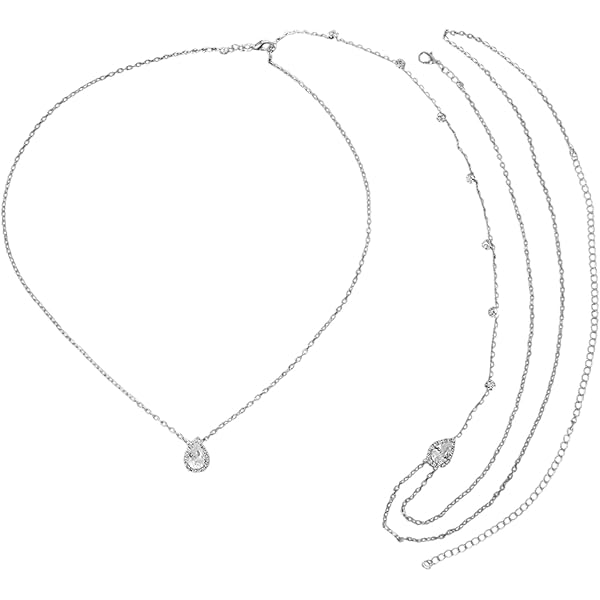 Amazon.com: Rhinestones Backdrop Necklace For Backless Dress Women Bridal Back  Necklace Long Drop Back Chain Body Jewelry Accessory : Clothing, Shoes &  Jewelry