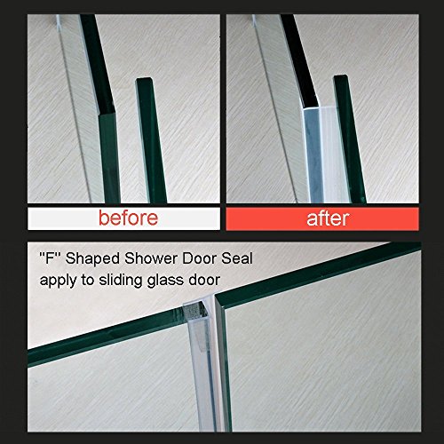 10 Ft Glass Shower Door Seal Strip, Frameless Shower Door Seal Strip