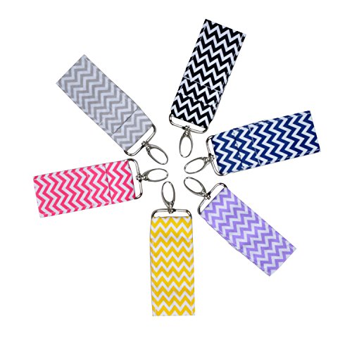 Chapstick Key Chain Holder with Clip Lip Balm Holder，6 Pack - Thumbnail 5