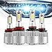 9005 H11 Combo Led Headlight Kit, LinkStyle 2 Sets 9005 HB3 H11/H8/H9 CREE LED Headlight Kit Waterproof 6500K Cool White 8000Lumens COB Chips Fog Light High & Low Beam Light Bulbs