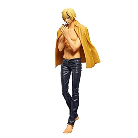 Amazon Co Jp Namfzx ワンピースヌードサンジサンジアニメキャラクターモデルpvc素材像コレクタブルクラフトデコレーションアダルトグッズ新年クリスマスギフト16cm 6 3in ホーム キッチン