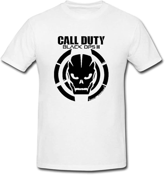 Universal Tagline Call Duty Black Ops T-Shirt Cotton T-Shirt for Men and Women | Amazon.com