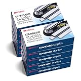 Officemate Standard Staples, 10 Boxes General