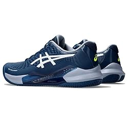 ASICS Men's Sneaker, Mako Blue White, 12